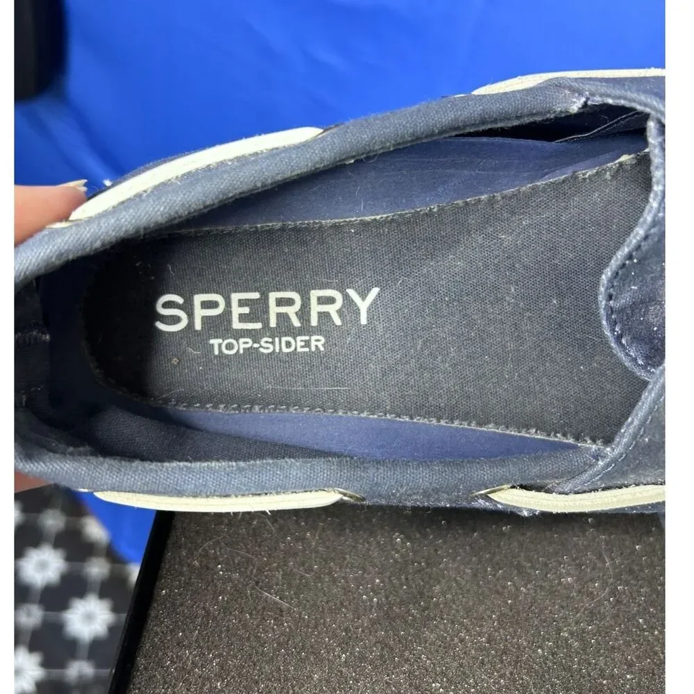 Sperry Mens Blue Top-Sider Boat Shoe Sz 12 Preppy Nautical Classic Coastal Vacay